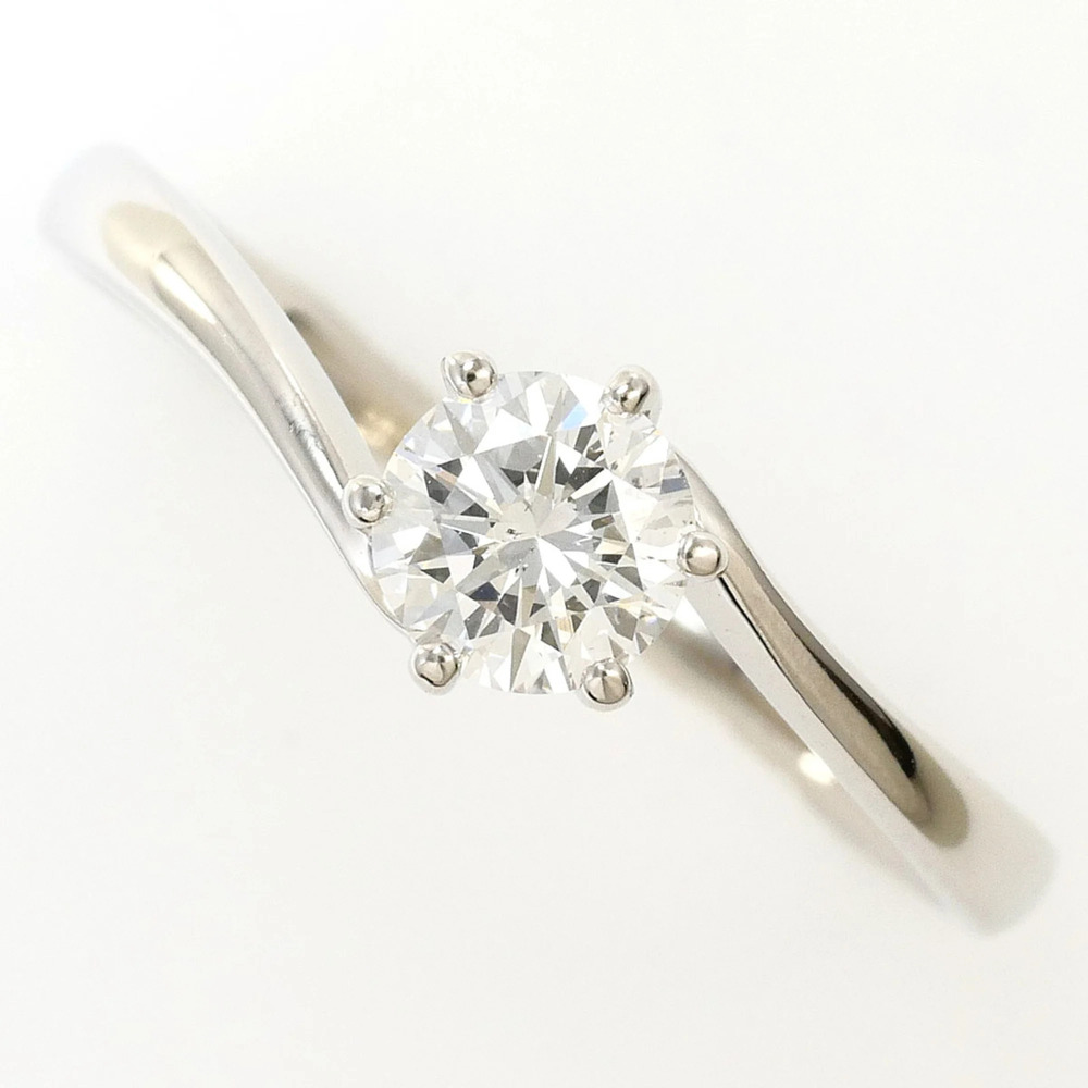 VINTAGE Silver Diamond Ring
